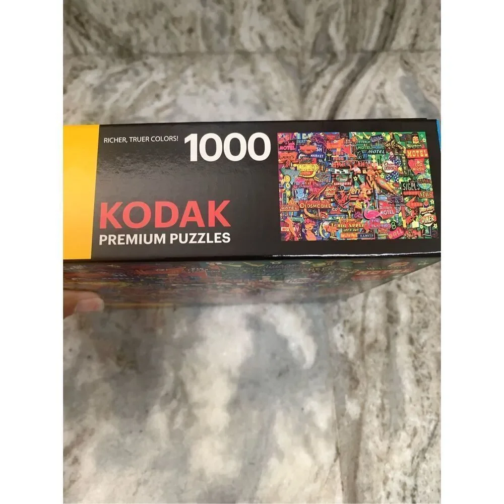 Puzzle Kodak Retro Signs 1000 Pieces #jigsaw puzzle